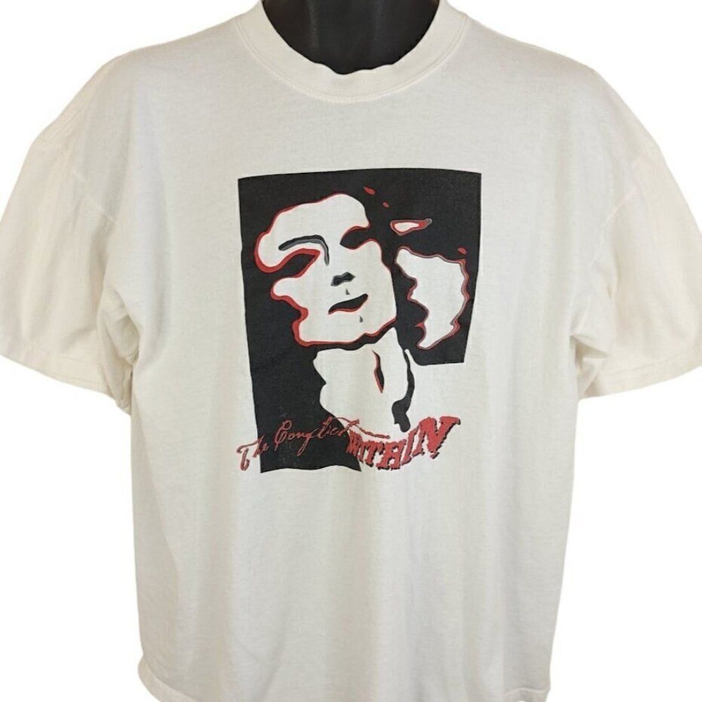 Jekyll & Hyde T Shirt Vintage Y2K Conflict Within Dakota Ridge High School Color